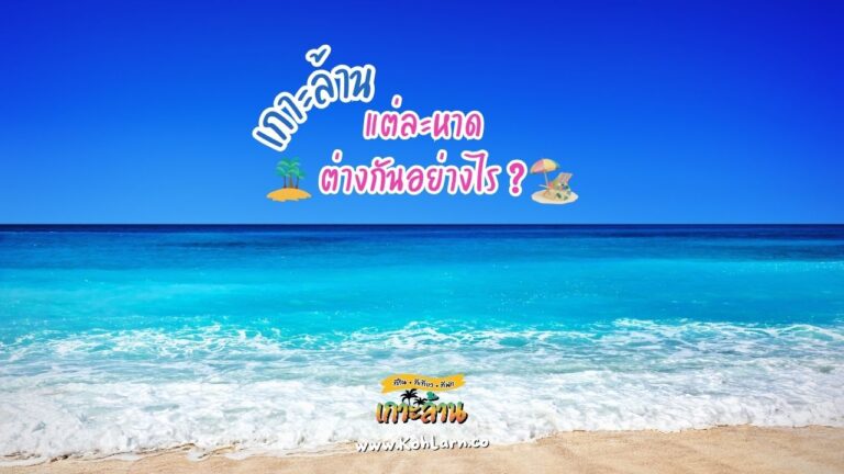 ท่าเรือ ชายหาดเกาะล้าน มีอะไรบ้าง?