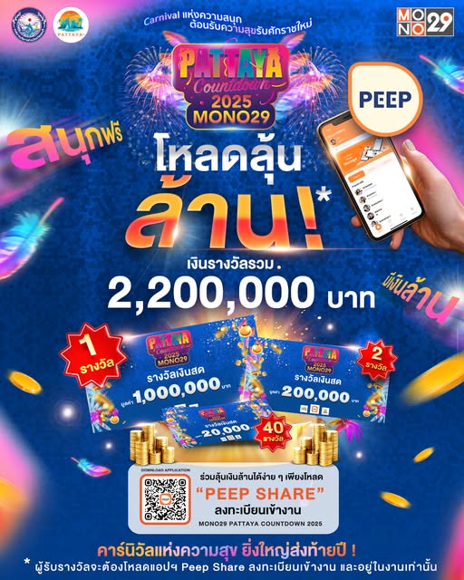 ส่งท้ายปีเก่า ต้อนรับปีใหม่ พร้อมลุ้นรวยกลับบ้าน! 4 471641556 622285306814418 7711817077233279802 n