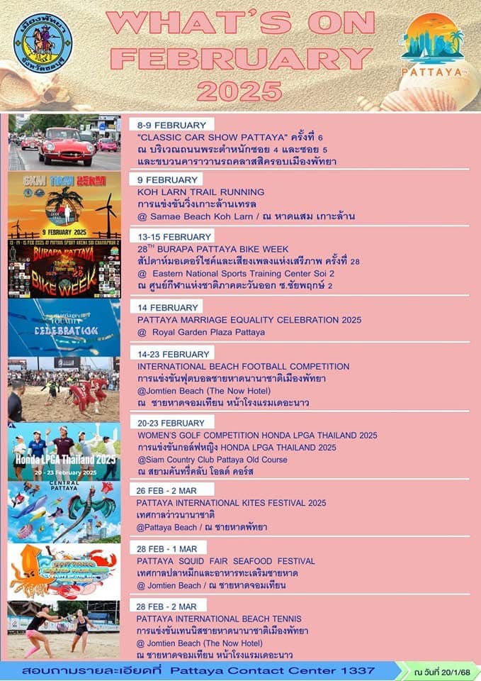 กิจกรรม เดือนกุมภาพันธ์ 2568